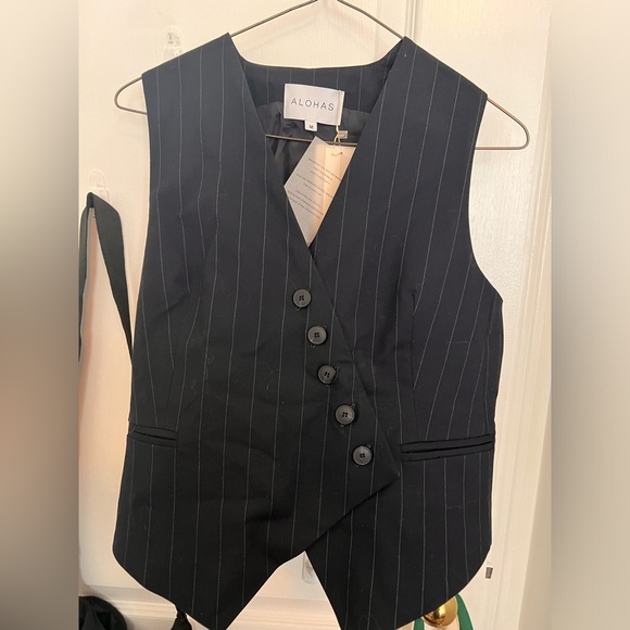 ALOHAS Vest Top Waistcoat Top - Picture 4 of 7